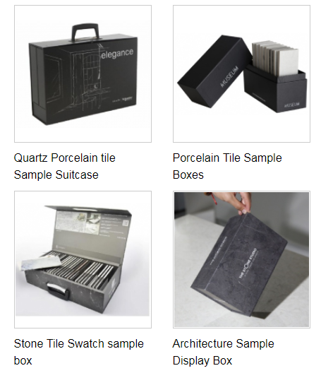 granite sample boxes