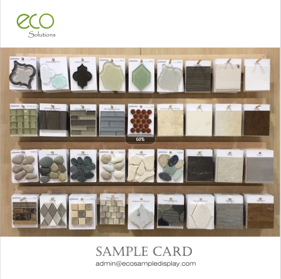 tile sample card