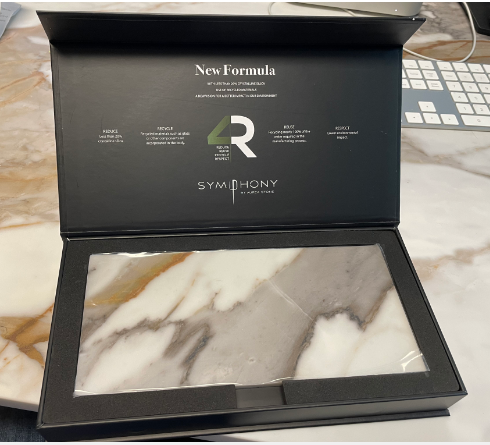 granite marble sample box