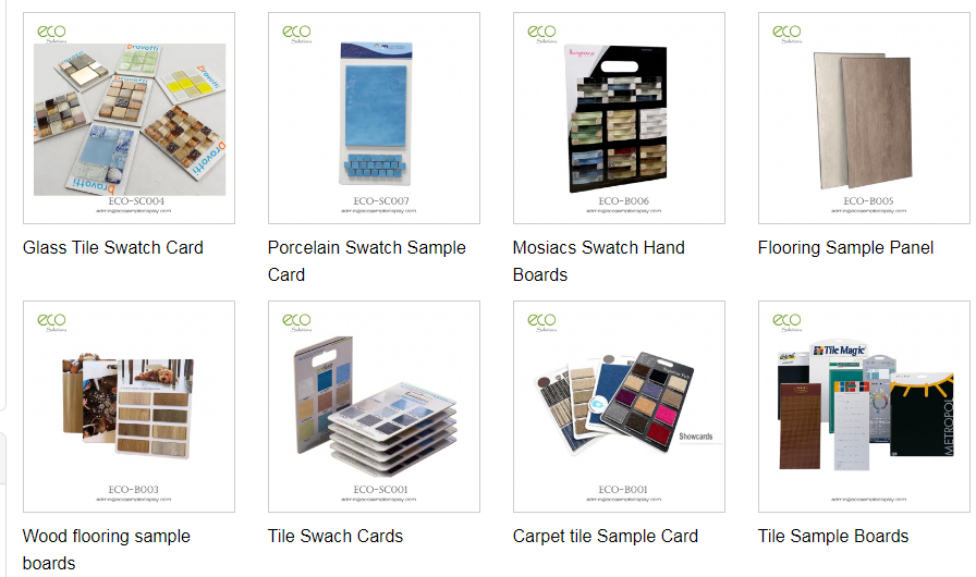 tile sample boards supplier