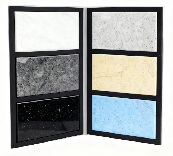 quartz surface display book quartz surface display book