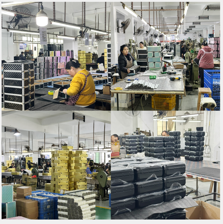 stone sample display suitcase factory