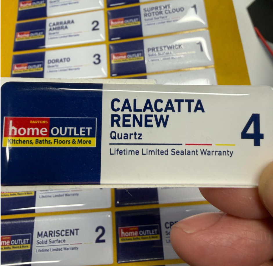  quartz dome labels supplier factory