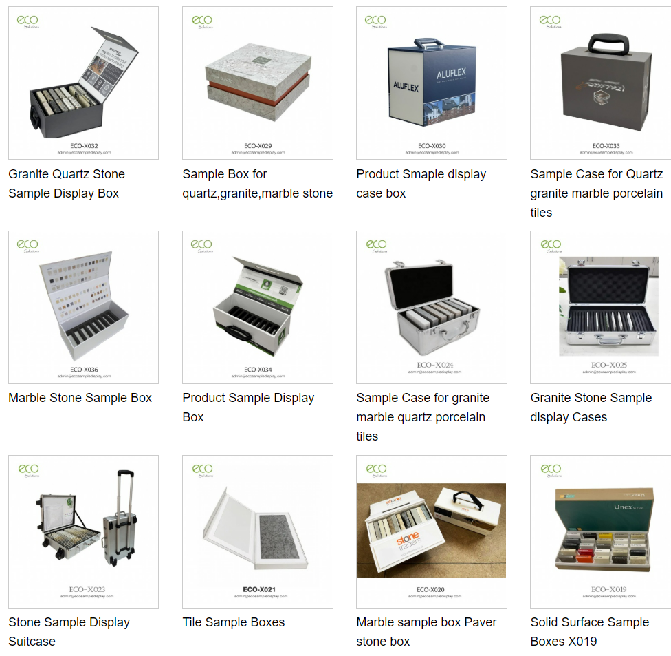 sample boxes supplier manufacturer