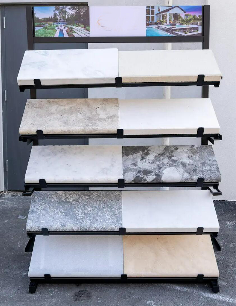coping display rack 