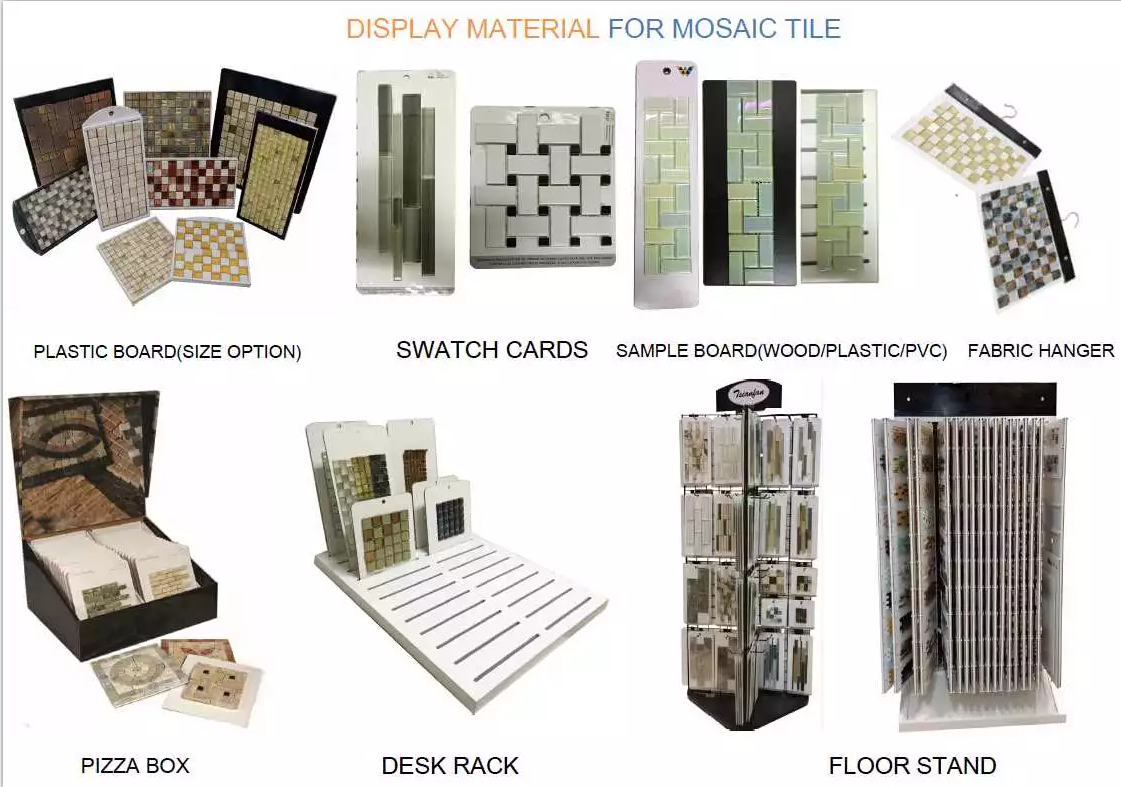 mosaic sample display solutions