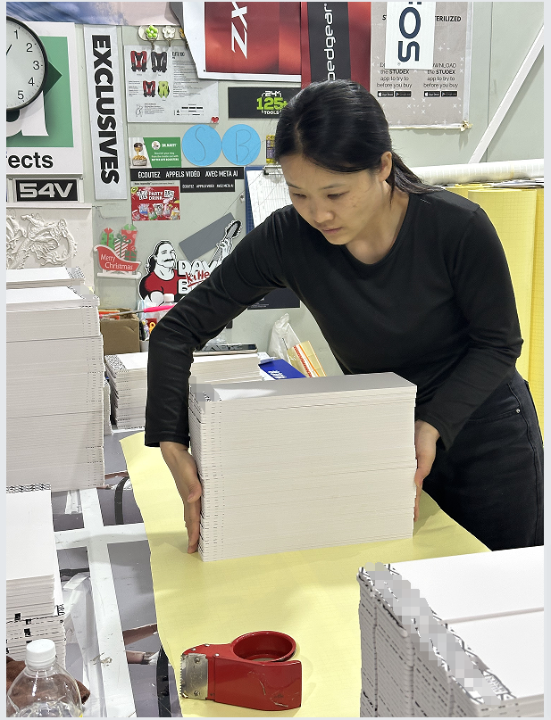 pvc sample boards factory