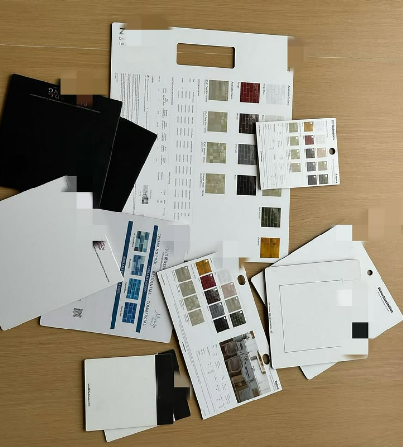 Mosaic brand swach card factory