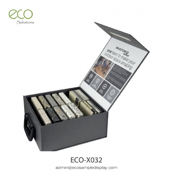 Granite Quartz Stone Sample Display Box