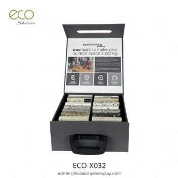 Granite Quartz Stone Sample Display Box