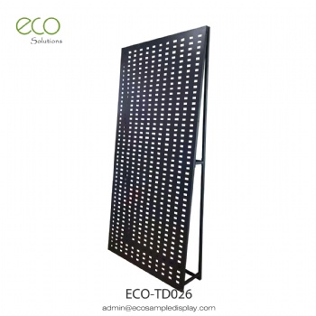 Stone tile slab dispaly stand system