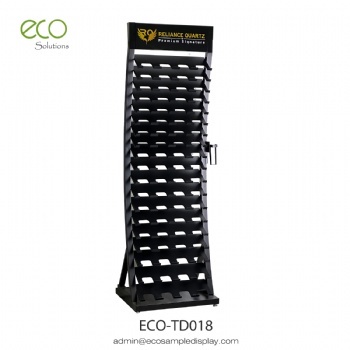 Flooring Standing Stone Display Rack for quartz stone samples