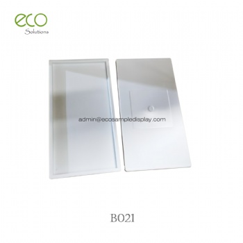 Plastic sample boards for mosaic tile sample presentation