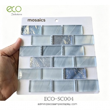 Glass Tile Swatch Card