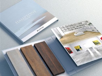 wood product sample folder book