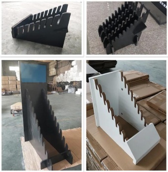 Wood display for Tile flooring samples