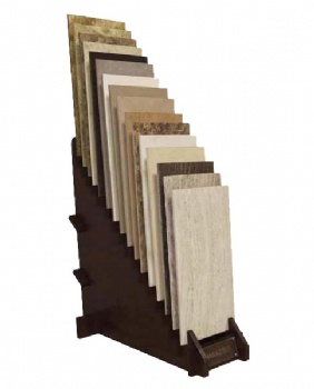 Tile showroom display rack
